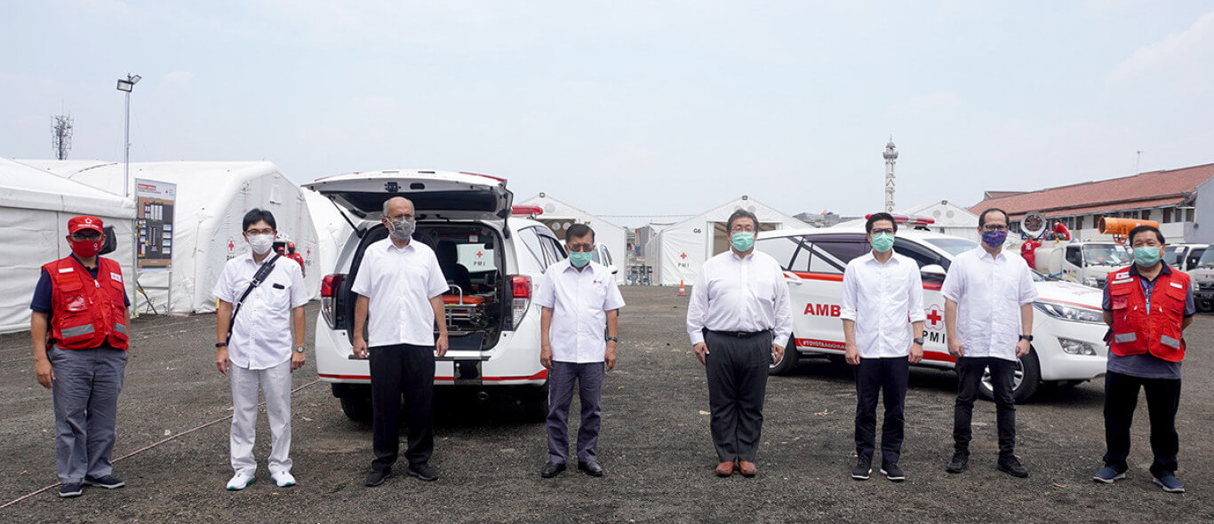 Kolaborasi Toyota dan SERA Mendukung Mobilitas Penanggulangan di Wilayah Terdampak Wabah COVID-19