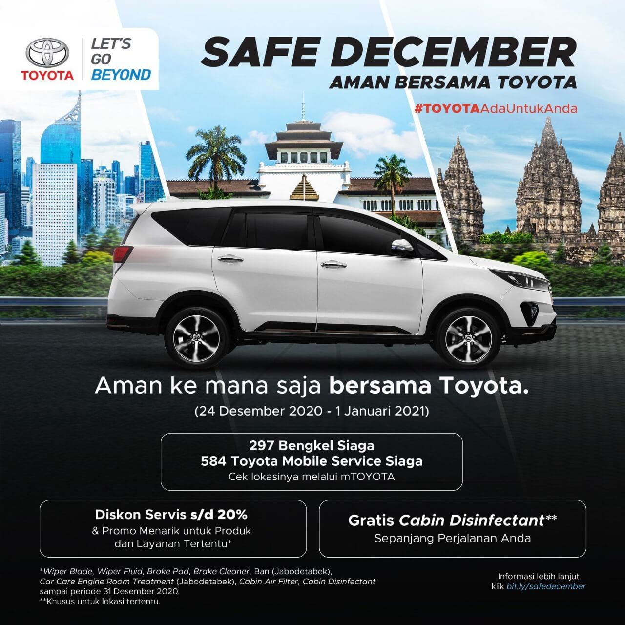 Safe December Toyota.